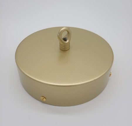 Lampa wisząca MODERN ORCHID-6 złoto transparentna 130 cm