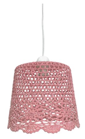 Lampa wisząca Nonna 27 1x60W E27 różowy