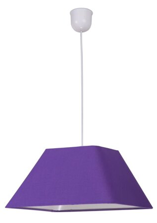 Lampa wisząca Robin 35 1x60W E27  fioletowy  promo (abażur 77-01818+linka 85-89369)