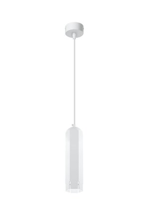 Lampa wisząca Tuba 1x50W GU10 6,3/25  biały