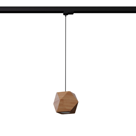 Lampa wisząca WOODY naturalne drewno  GU10 #B