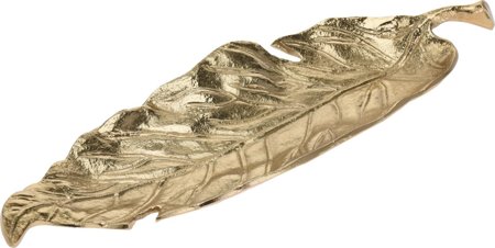 Liść Pampe aluminiowy złoty