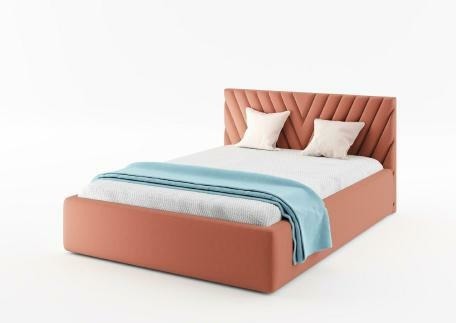 Łóżko Mio Design Basic 160 GR3 tkaninowa Absynth