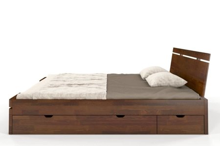 Łóżko sosnowe Sparta Maxi & 4 szuflady 1