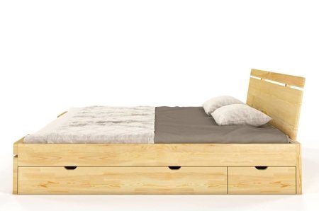 Łóżko sosnowe Sparta Maxi & 4 szuflady 2