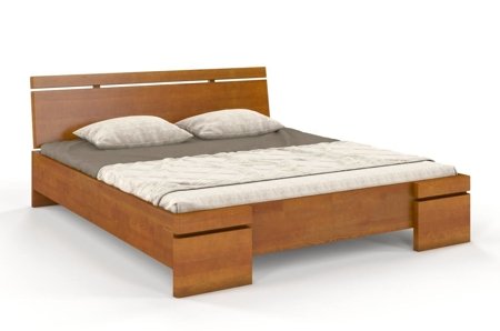 Łóżko sosnowe Sparta Maxi ze skrzynią 165,5x220