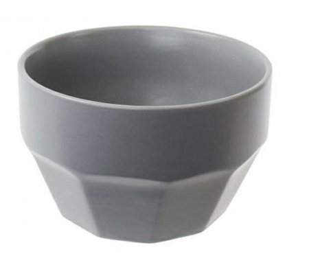 Miska ceramiczna Rahm 450ml szara ciemna