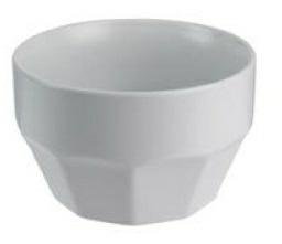 Miska ceramiczna Rahm 450ml szara jasna