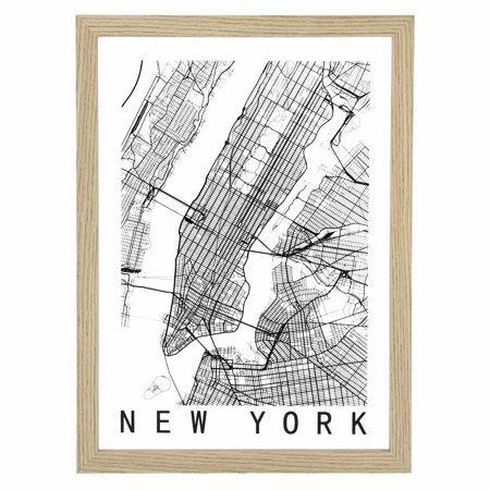 Obraz Mapa New York