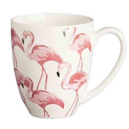 PK - Kubek 380ML. różowy, Flamingo