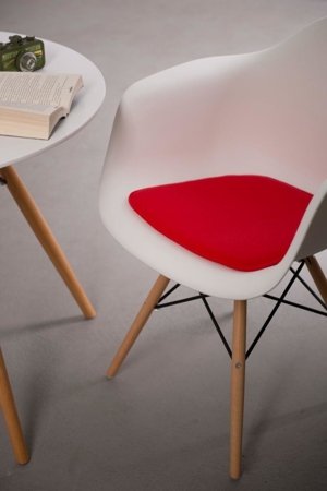 Poduszka na krzesło Arm Chair czerwona