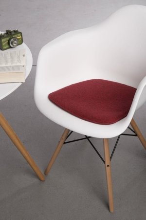 Poduszka na krzesło Arm Chair czerwona