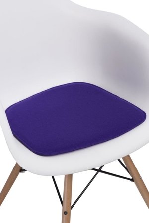 Poduszka na krzesło Arm  Chair fioletowa