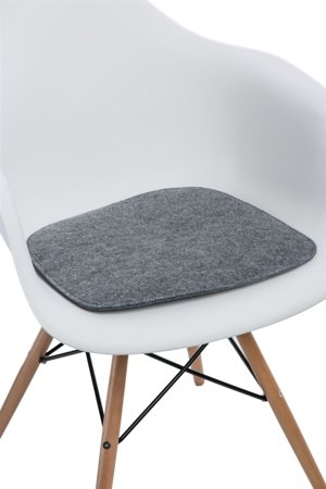 Poduszka na krzesło Arm Chair szara