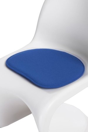 Poduszka na krzesło Balance niebieska