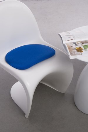 Poduszka na krzesło Balance niebieska