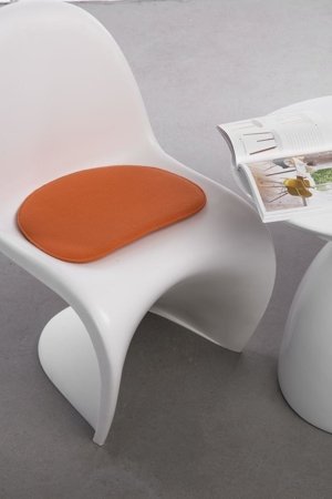 Poduszka na krzesło Balance pomarańczowa