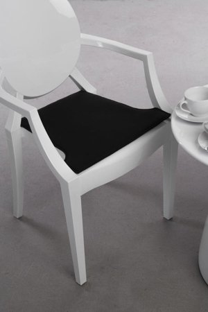 Poduszka na krzesło Royal czarna