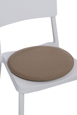 Poduszka na krzesło beżowa