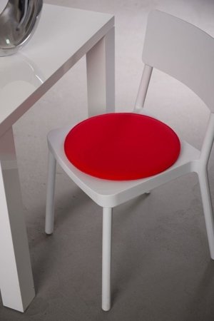 Poduszka na krzesło czerwona