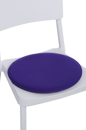 Poduszka na krzesło fioletowa