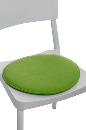 Poduszka na krzesło zielona