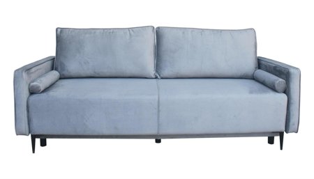 Sofa Arosa z funkcją spania szara