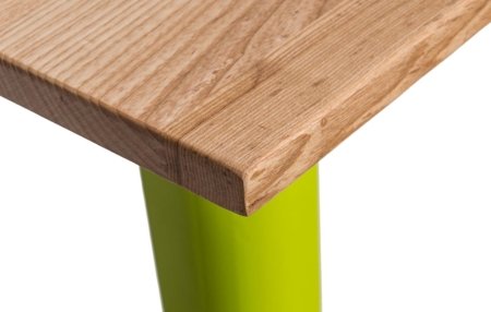 Stół barowy Paris Wood jesion/zielony