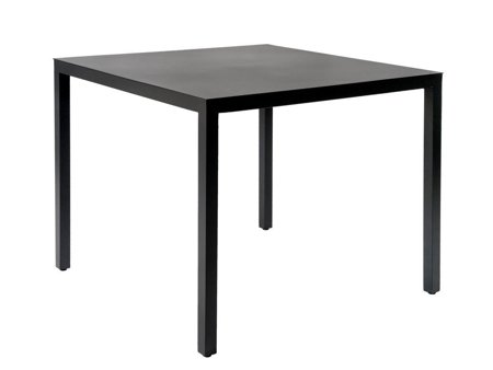 Stół na 4 nogach Barcino 70x70 czarny