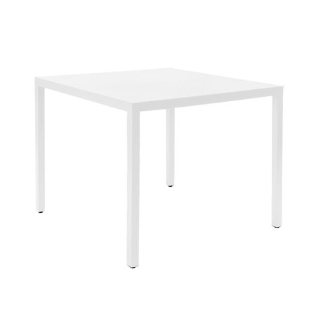 Stół na 4 nogach Barcino 90x90 biały