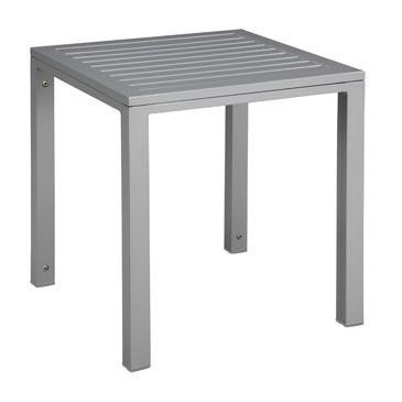 Stolik Cubic blat aluminiowy 45x50x50 