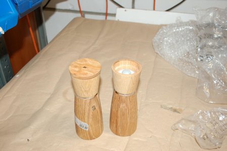 Zestaw 2 drewnianych młynków WMF Ceramil
