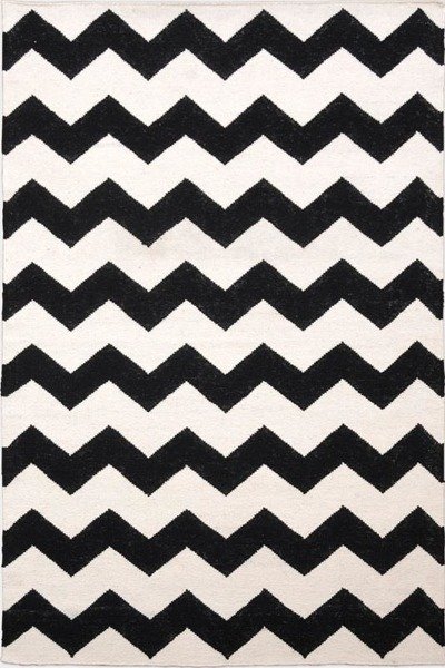 Dywan Chevron black white II 120x180cm