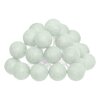 Girlanda cotton balls 20 lampek LED  seledynowa