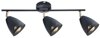 Lampa sufitowa Coty listwa 3x40W E14  czarny