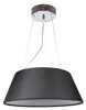 Lampa wisząca Gusto okrągły 40 19W LED  czarny