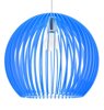 Lampa wisząca Haga 1x60W E27 36x36x110  niebieski