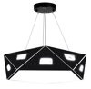 Lampa wisząca Nemezis # #  pięciokatny  42 24W LED 4000K czarny