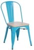 Podstawa krzesła Paris Wood niebieski