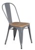 Podstawa krzesła Paris Wood srebrny