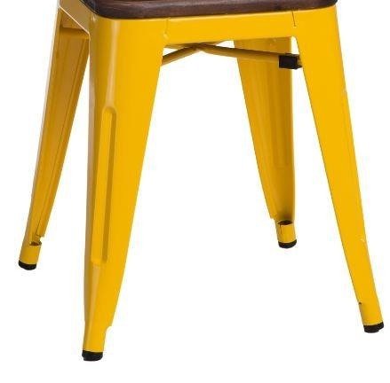 Podstawa stołka Paris Wood żółta
