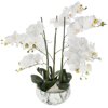 Sztuczna orchidea z marmurową doniczką    65 cm